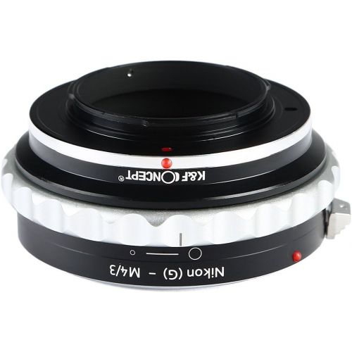  K&F Concept Lens Mount Adapter Nikon G Lens to M43 Micro Four Thirds M43 System Camera Adapter GF2 GF3 G2 G3 GH2 E-PL3 PM1