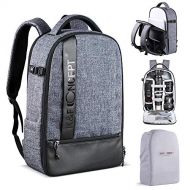 K&F Concept Camera Backpack DSLR Camera Bag Waterprrof Large Photography Bag for DSLR Cameras,14-15 inch Laptop,Tripod,Lenses