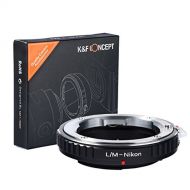 K&F Concept Lens Mount Adapter for Leica M Rangefinder Lens to Nikon Camera Body