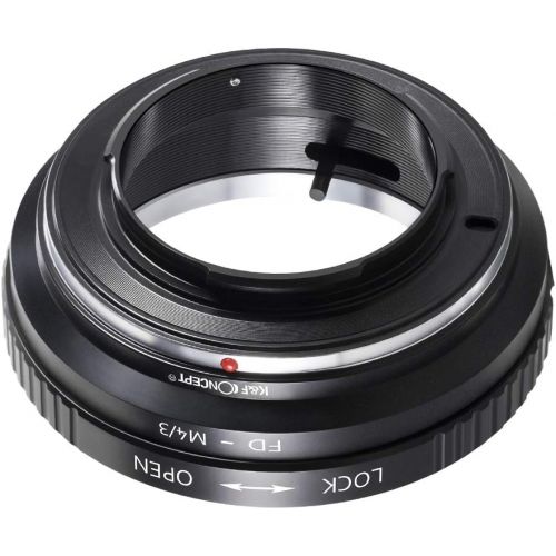  K&F Concept Lens Mount Adapter Ring Compatible with Canon FD Lens to Micro Four Thirds M4/3 Olympus Pen and Panasonic Lumix Cameras