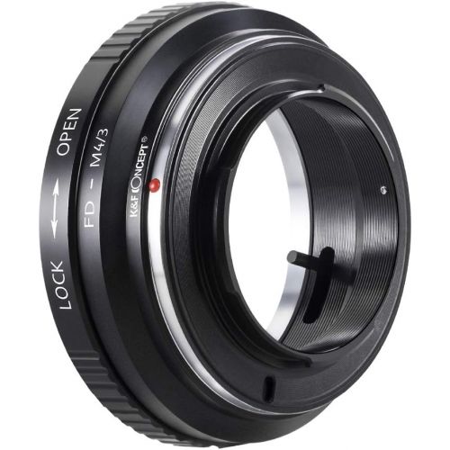  K&F Concept Lens Mount Adapter Ring Compatible with Canon FD Lens to Micro Four Thirds M4/3 Olympus Pen and Panasonic Lumix Cameras