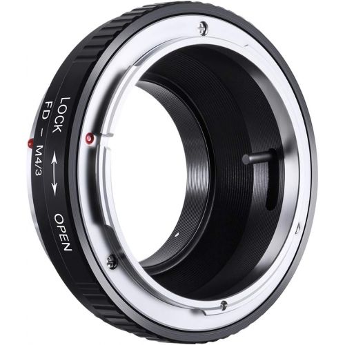  K&F Concept Lens Mount Adapter Ring Compatible with Canon FD Lens to Micro Four Thirds M4/3 Olympus Pen and Panasonic Lumix Cameras