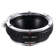 K&F Concept Lens Mount Adapter for Canon EOS EF Mount Lens to M4/3 MFT Olympus Pen and Panasonic Lumix Cameras