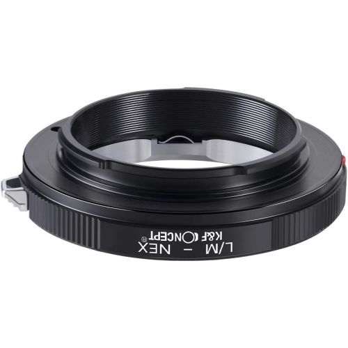  K&F Concept LM to NEX Adapter Compatible with Leica M Lens to Sony Alpha Nex E-Mount Camera Lens Mount Adapter