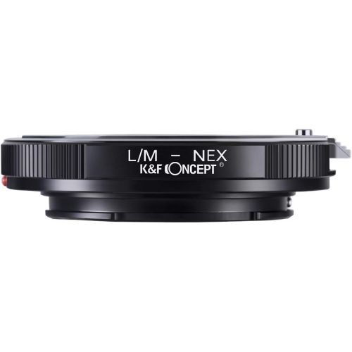  K&F Concept LM to NEX Adapter Compatible with Leica M Lens to Sony Alpha Nex E-Mount Camera Lens Mount Adapter