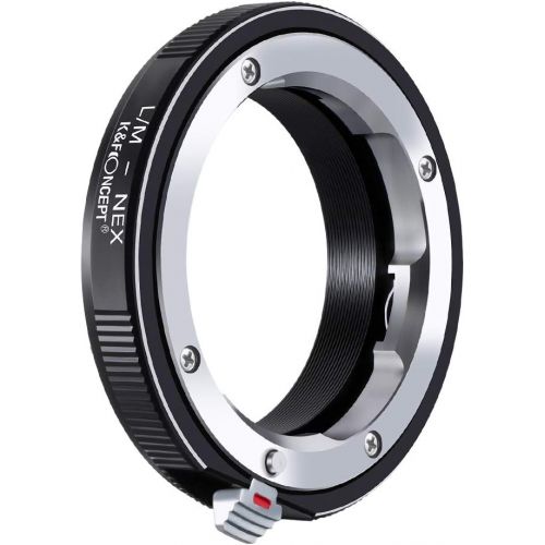  K&F Concept LM to NEX Adapter Compatible with Leica M Lens to Sony Alpha Nex E-Mount Camera Lens Mount Adapter