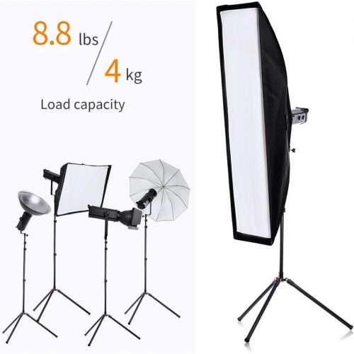  [아마존베스트]K&F Concept 78.75 Inch Aluminium Photography/Video Tripod Light Stand for Relfectors, Softboxes, Lights, Umbrellas, Backgrounds