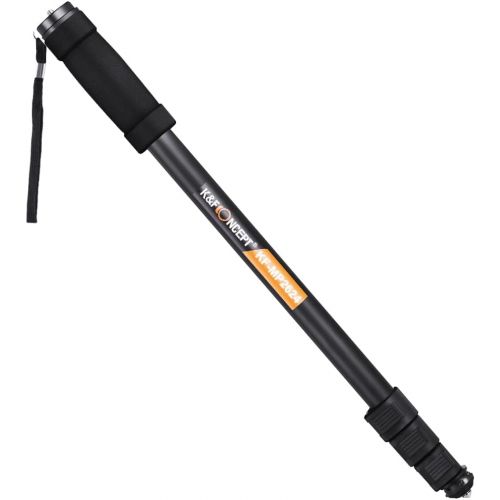  [아마존베스트]Camera Monopod,K&F Concept 4-Section 67/171CM Compact Portable Travel DSLR Monopod Unipod Stand Walking Trekking Stick Aluminum Alloy Lightweight SLR Cameras Canon Nikon Sony Camco