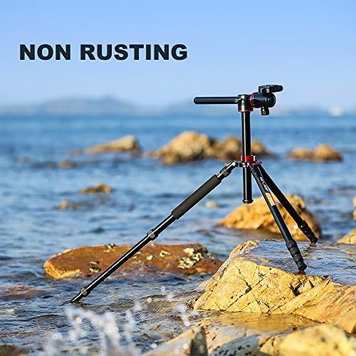  [아마존베스트]Carbon Tripod K&F Concept Tripod Camera, Carbon Fibre Tripod, Travel Tripod, Tripod With 3D Ball Head, Quick Release Plate And Mono-Pod Function For Canon, Nikon, Sony