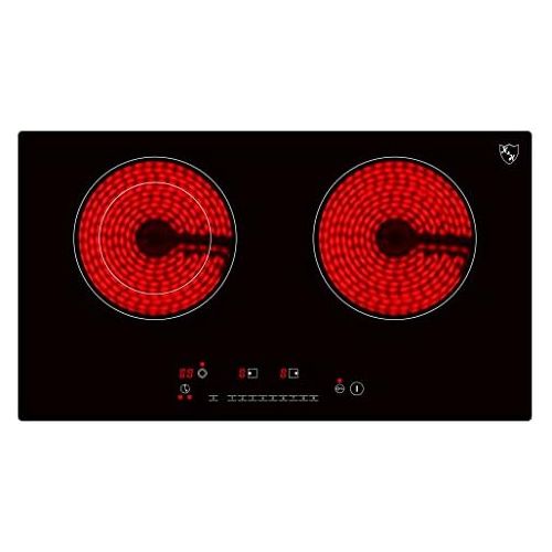  [아마존베스트]K&H Double glass ceramic hob HC-N-3402.