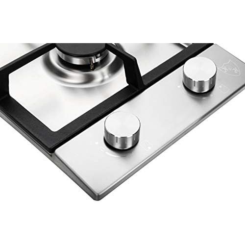  [아마존베스트]K&H Domino Stainless Steel Gas Wok Burner Natural Gas 2Z-KHSSW