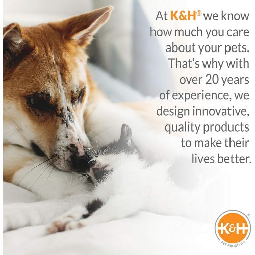  K&H PET PRODUCTS Lectro-Soft Outdoor Heated Pet Bed Tan