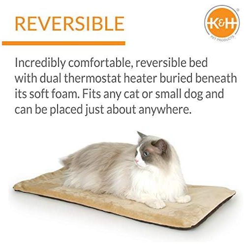  K&H Pet Products Thermo-Kitty Mat Heated Pet Bed