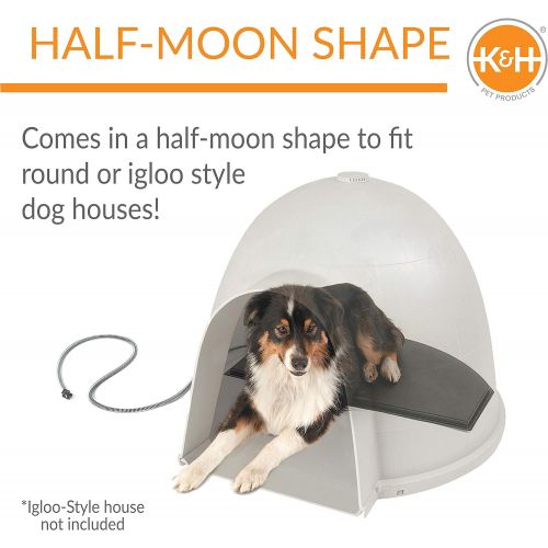  K&H PET PRODUCTS Lectro-Kennel Igloo-Style Heated Pad