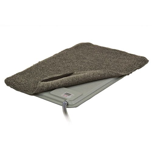  K&H Pet Products Deluxe Lectro-Kennel Dog Pad, Small, Gray