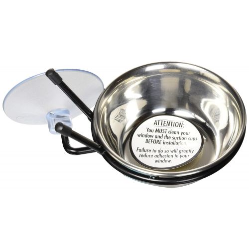  K&H Manufacturing K&H Pet Products EZ Mount Up & Away Kitty Diner Cat Bowls for Water or Food (Single or Double)