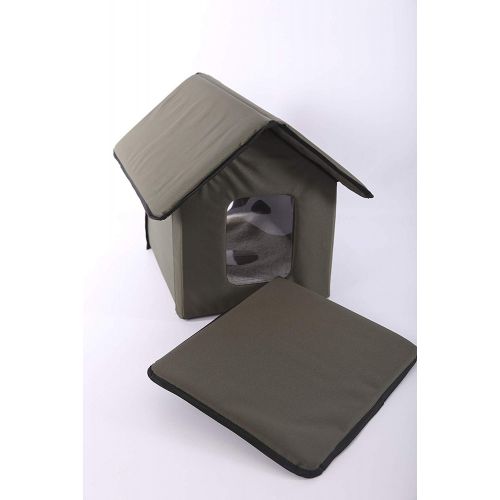  K&H Pet Products Outdoor Kitty House Cat Shelter (Heated or Unheated)