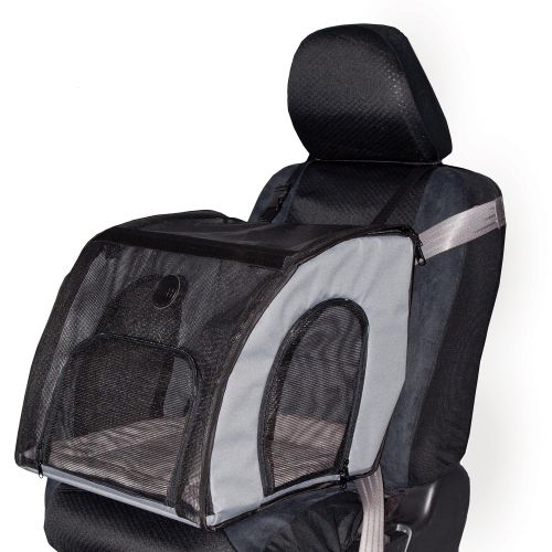  K&H Pet Products Travel Safety Carrier for Pets - Gray/Black