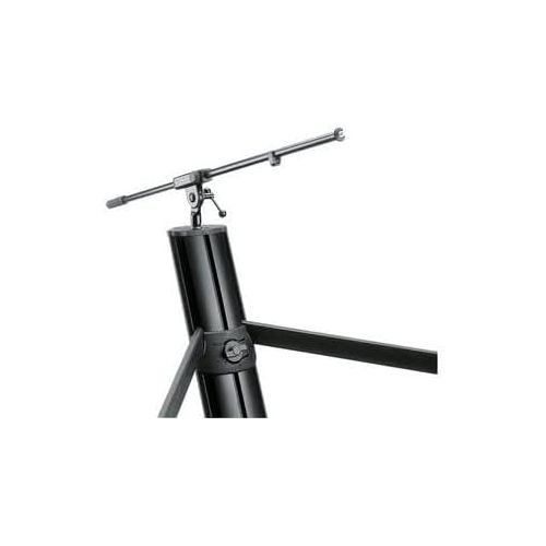  K&M Konig & Meyer 18860.000.30 Spider Pro Keyboard Stand | Height & Depth Adjustment For 2 Keyboards | Extendable Arms | Mic Boom Thread | Cable Clamp | Folds For Travel German Made Anodized Aluminum