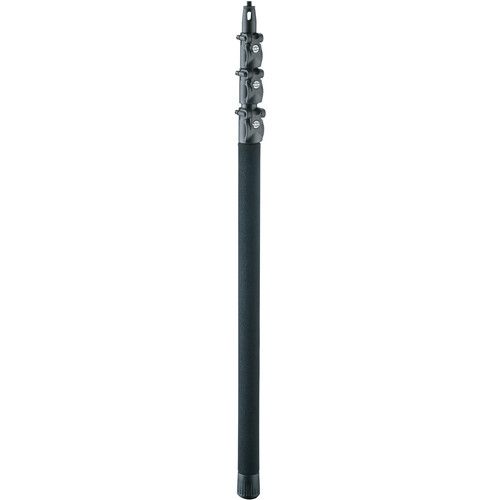  K&M 23782 4-Section Carbon Fiber Telescoping Microphone Fishpole L (Uncabled, 110