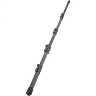 K&M 23780 5-Piece Carbon Fiber Microphone Boompole (Black, 6')