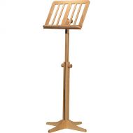 K&M 116/1 Beech Wood Music Stand (Beech)