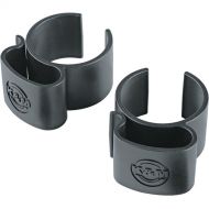 K&M 21406 Cable Clamps for Speaker & Lighting Stands (Black, 2-Pack)
