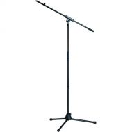 K&M Tripod Microphone Stand with Boom - Height: 35.50 - 63.50