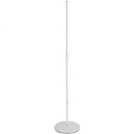 K&M Microphone Stand with 26125 Base (White)