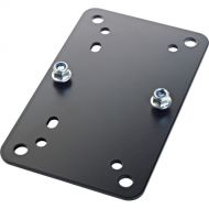 K&M Adapter Panel 2 Horizontal Universal Mounting Bracket (Black)