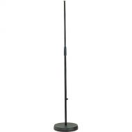 K&M 260/1 Microphone Stand with Round Base (Black)