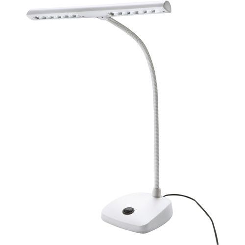  K&M 12297 LED Piano Lamp (White)