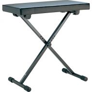 K&M 14065 X-Style Keyboard Bench (Black)