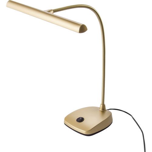  K&M 12297 LED Piano Lamp (Gold)