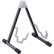 K&M 17570 E+A Guitar Stand (Black with Translucent Support Elements)