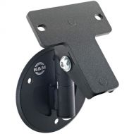 K&M 24161 Universal Speaker Wall Mount Bracket (Black)