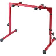 K&M 18810 Omega Table-Style Keyboard Stand (Ruby Red)
