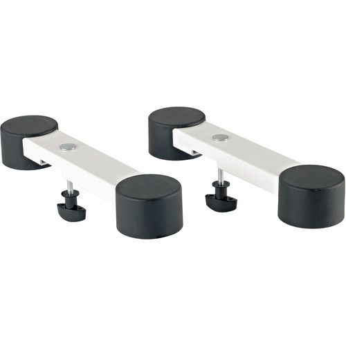  K&M Stage Piano Support Arms for Omega Stands (Pure White)