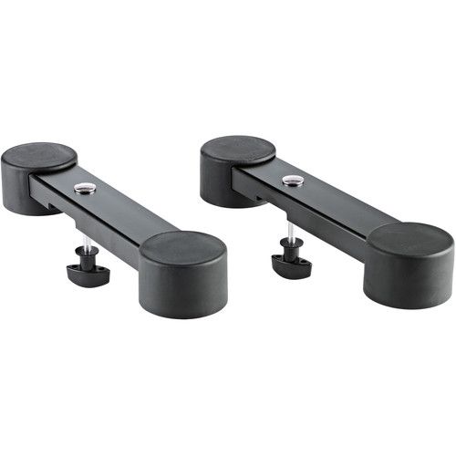  K&M Stage Piano Support Arms for Omega Stands (Black)