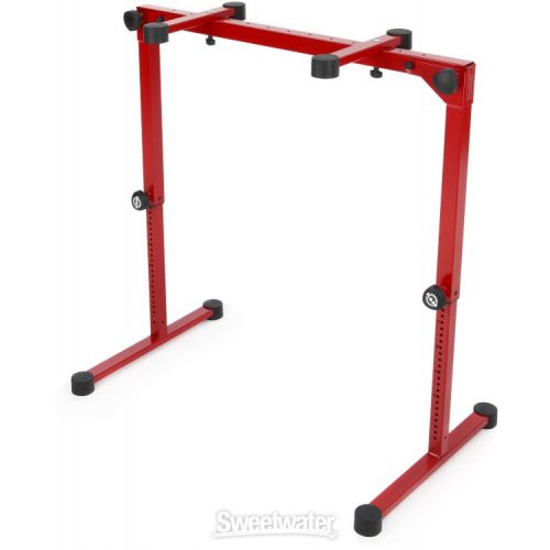  K&M 18820 Omega Pro Keyboard Stand - Ruby Red