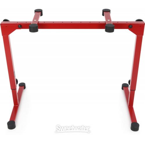  K&M 18820 Omega Pro Keyboard Stand - Ruby Red