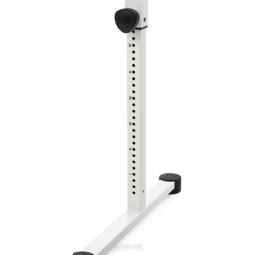  K&M 18820 Omega Pro Keyboard Stand - Pure White