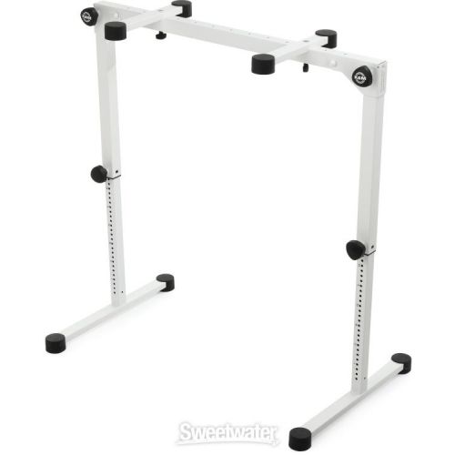  K&M 18820 Omega Pro Keyboard Stand - Pure White