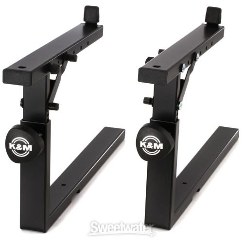  K&M 18811 Stacker Second Tier for Omega Stand - Black