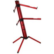 K&M 18860 Spider Pro Keyboard Stand - Red