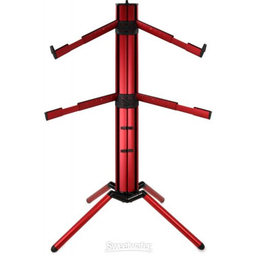  K&M 18860 Spider Pro Keyboard Stand - Red