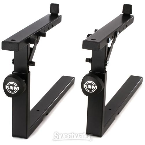  K&M 18811 Stacker Second Tier for Omega Stand - Black Demo