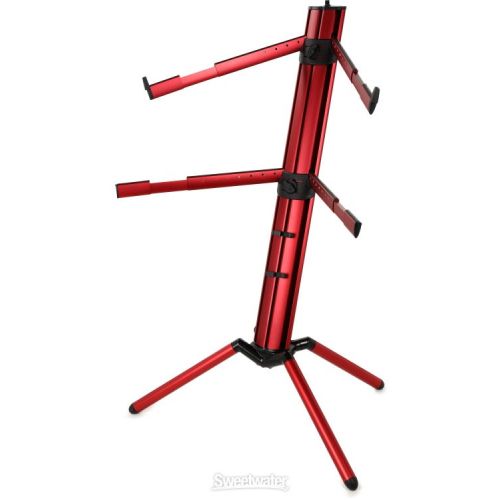  K&M 18860 Spider Pro Keyboard Stand - Red Demo