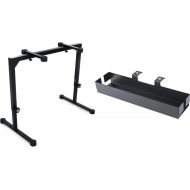 K&M Omega Table-Style Keyboard Stand 18810 with Cable Organizer