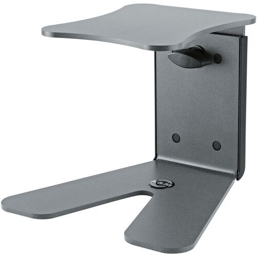  K&M Desktop Stand for Small Studio Monitor (Gray)